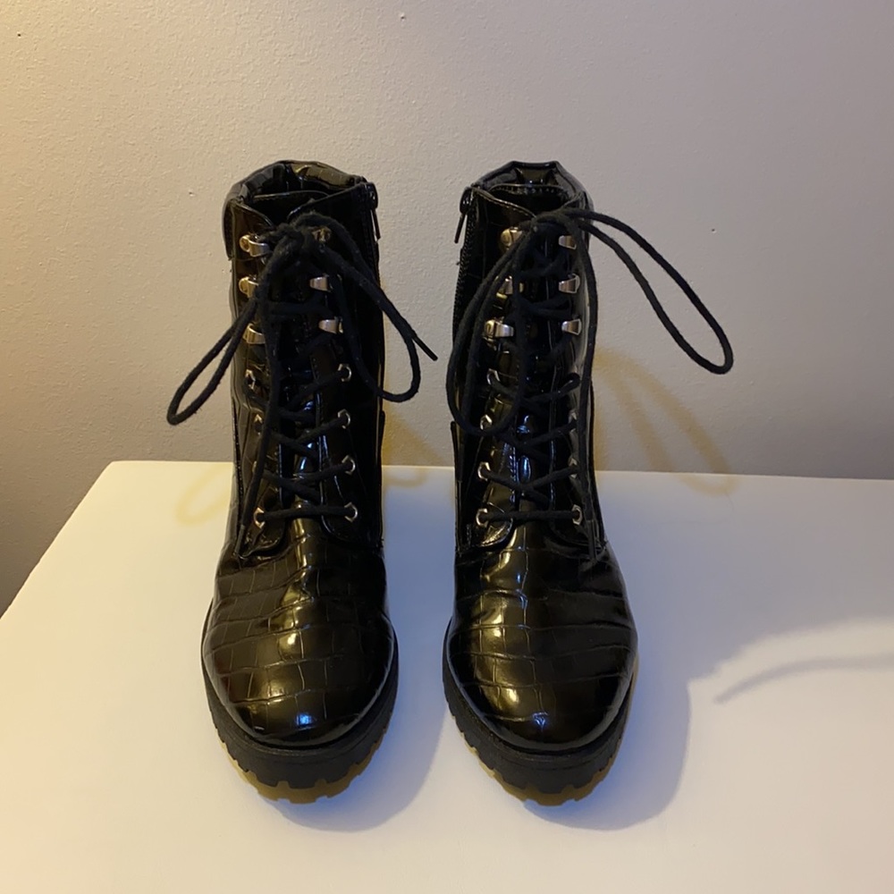 Qupid black boots - Picture 2 of 7